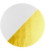 bianco opaco - ottone bianco opaco - ottone