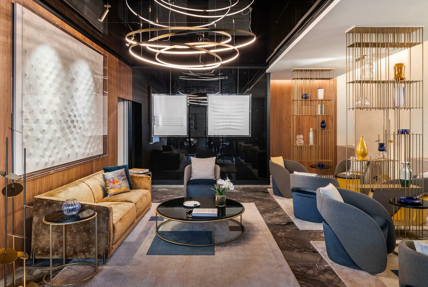 Panzeri Light Project Baglioni Hotel Milano Casa Baglioni Lobby 2023