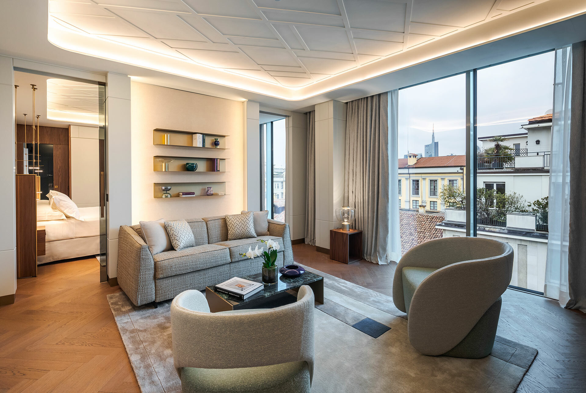 Panzeri Light Project Baglioni Hotel Milano Casa Baglioni Leonardo Suite 2023